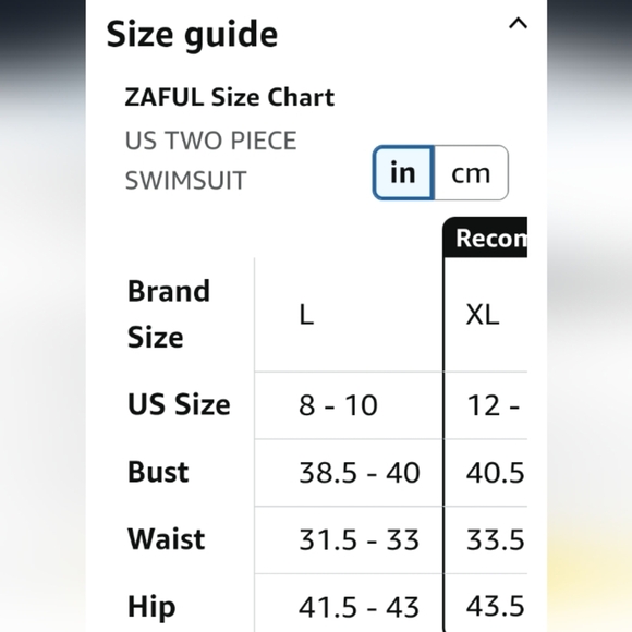 ZAFUL Ruffle Women Scoop Neck Swimsuits Lace Up Bikini Top Only. Size 8-10 - Picture 13 of 14